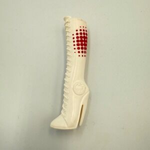 Monster High Replacement‎ Wydowna Spider White Tall LEFT Boot I Heart Fashion